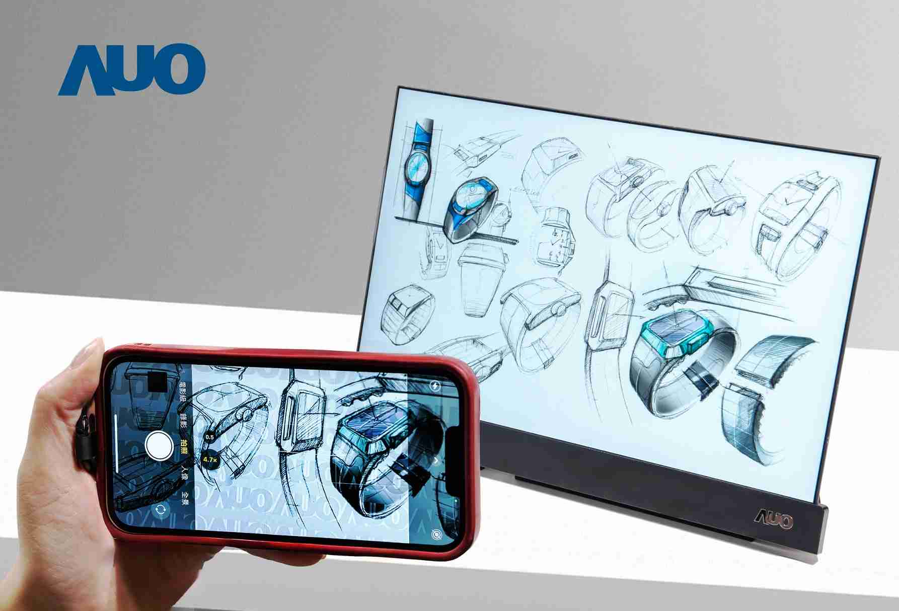 红龙扑克16吋防窥显示器，，，采用人眼无法察觉、、相机拍摄时才显现的隐藏式水印技术，，未来可结合AI镜头侦测周围环境，，实时开启或关闭水印，，，大幅提升在公共场域使用显示器的安全性